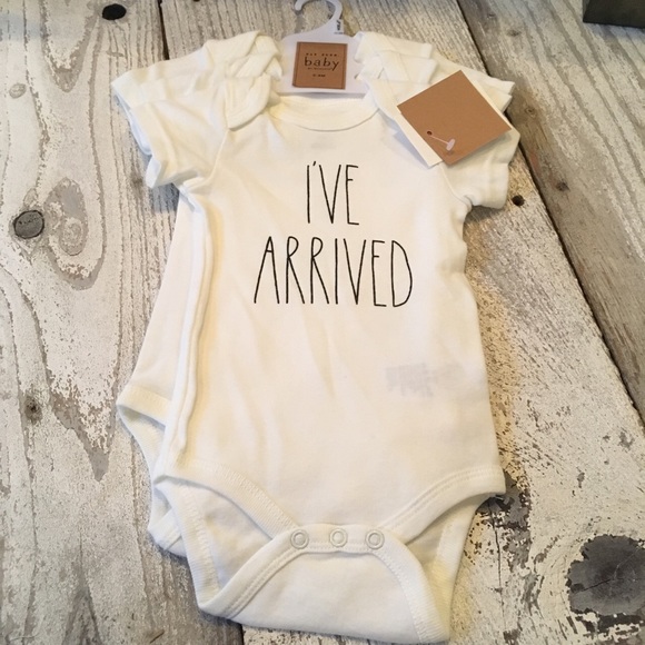 rae dunn baby onesies
